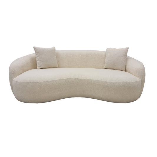 The Wave Boucle Sofa - IVORY