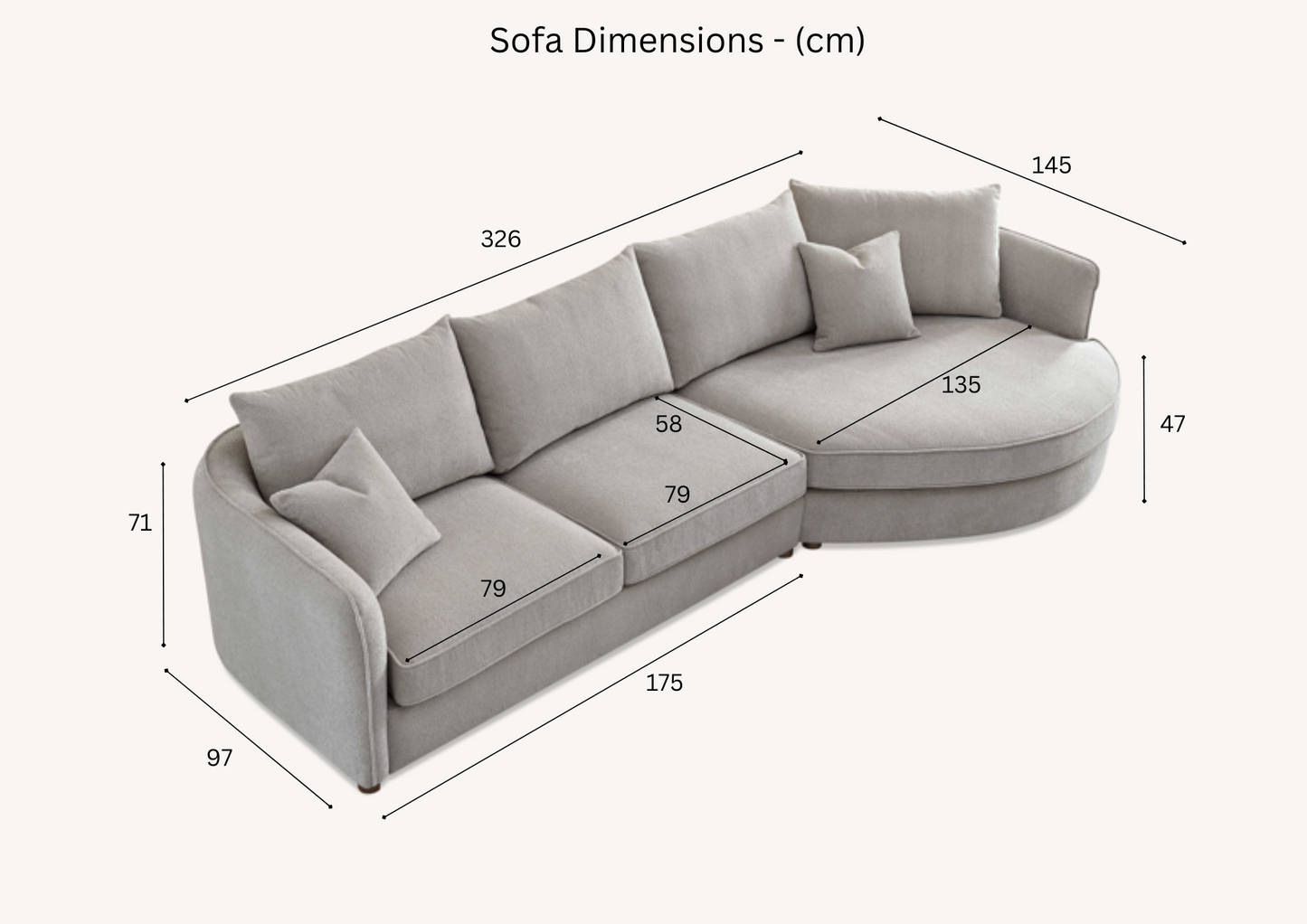Aluxo RUBIN Sofa