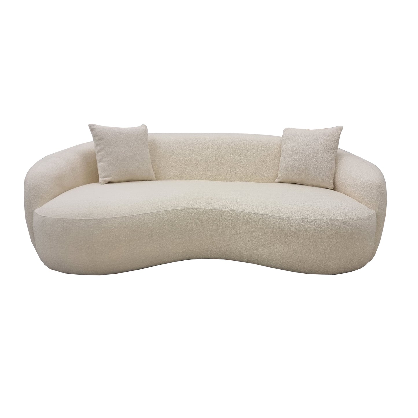 The Wave Boucle Sofa - IVORY