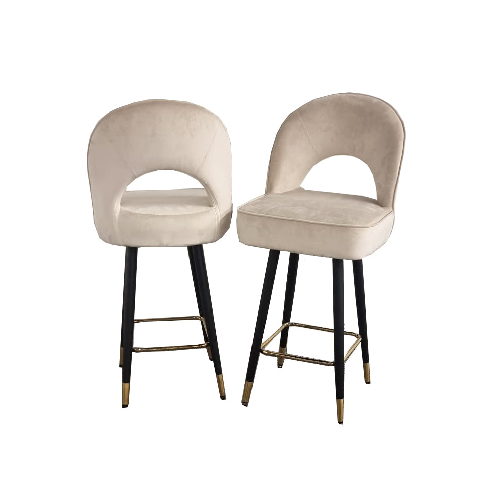 Astra Velvet Bar Stool