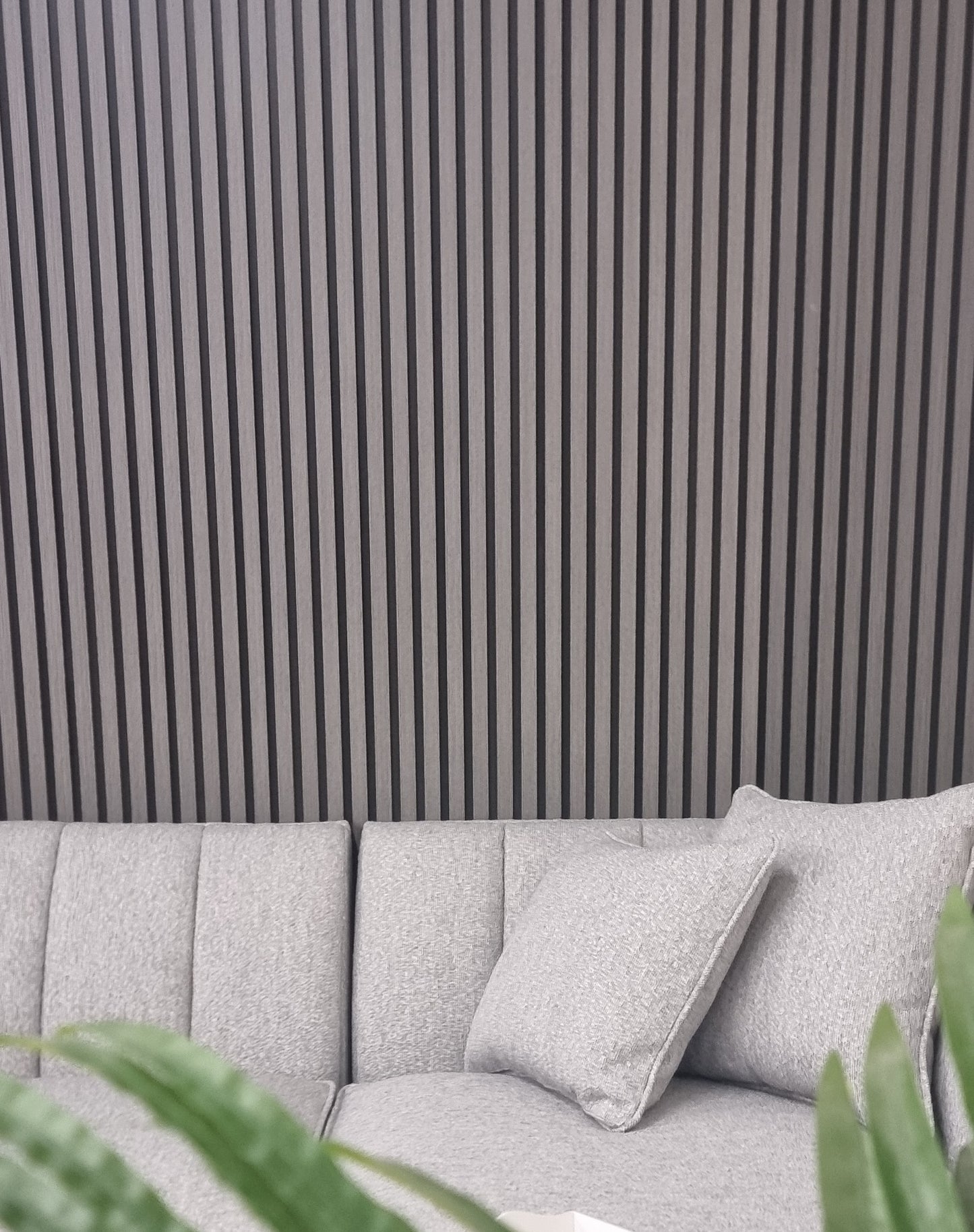 WPC Wood Effect Veneer Slatted