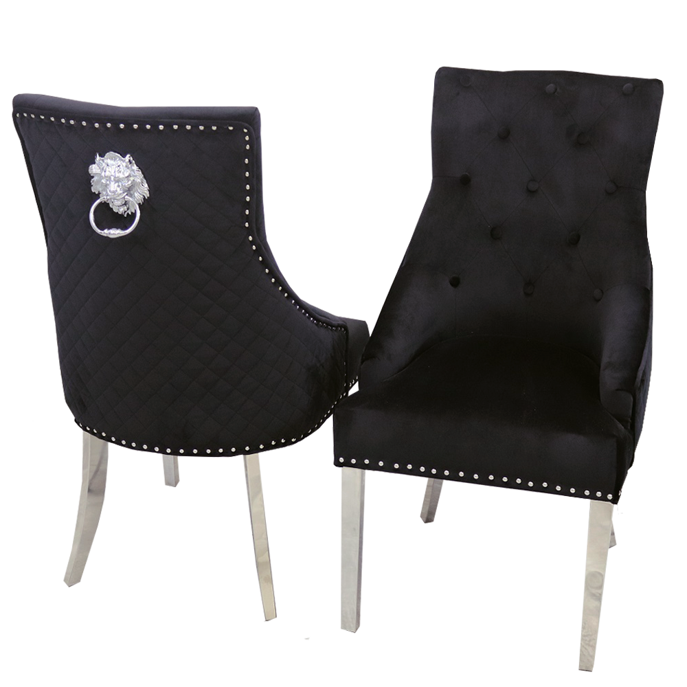 Bentley Gold Leg Dining Chair