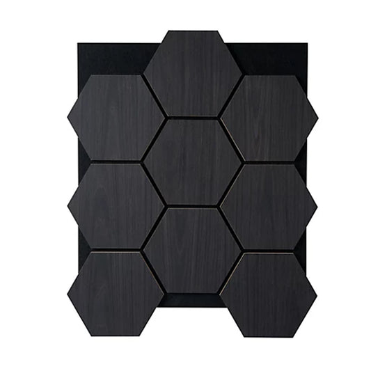 Hexagon Wood Acoustic Wall Panel