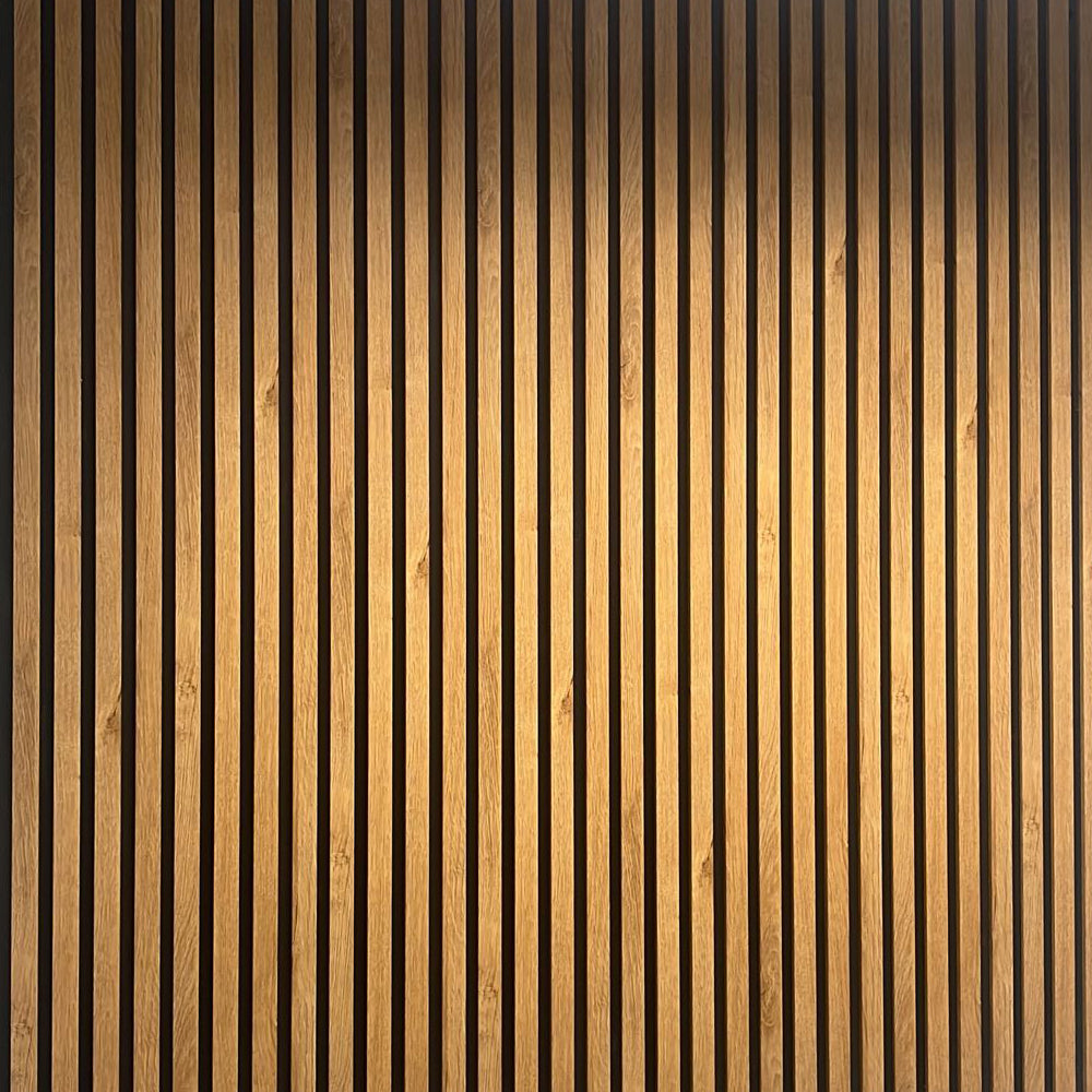 WPC Wood Effect Veneer Slatted