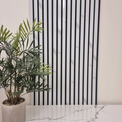 Wood Veneer Acoustic Slated